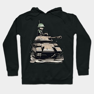 Roll into battle Hoodie